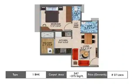 1 BHK-347