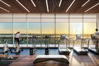 Rooftop Fitness Station