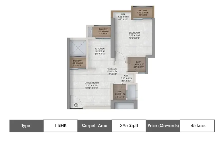 1 BHK-395