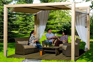 Gazebo with Seating