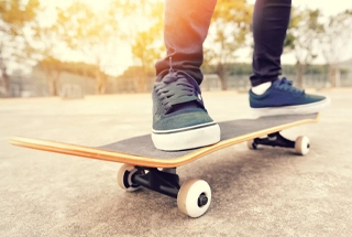 Skateboarding