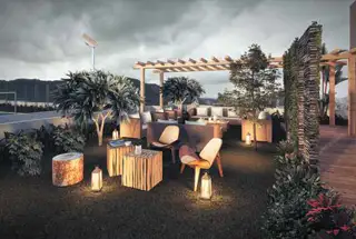 Rooftop Party Lawn